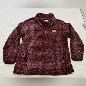 Shelly Cove Sherpa 3/4 Zip size Small